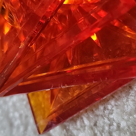 Mid-Century Modern Lucite Starburst Coasters - Picture 7 of 8